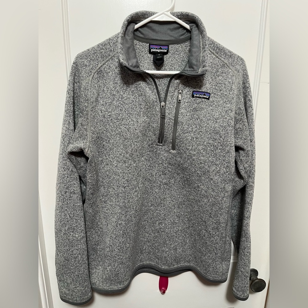 Patagonia Men’s Better Sweater 1/4 Zip in Stonewash